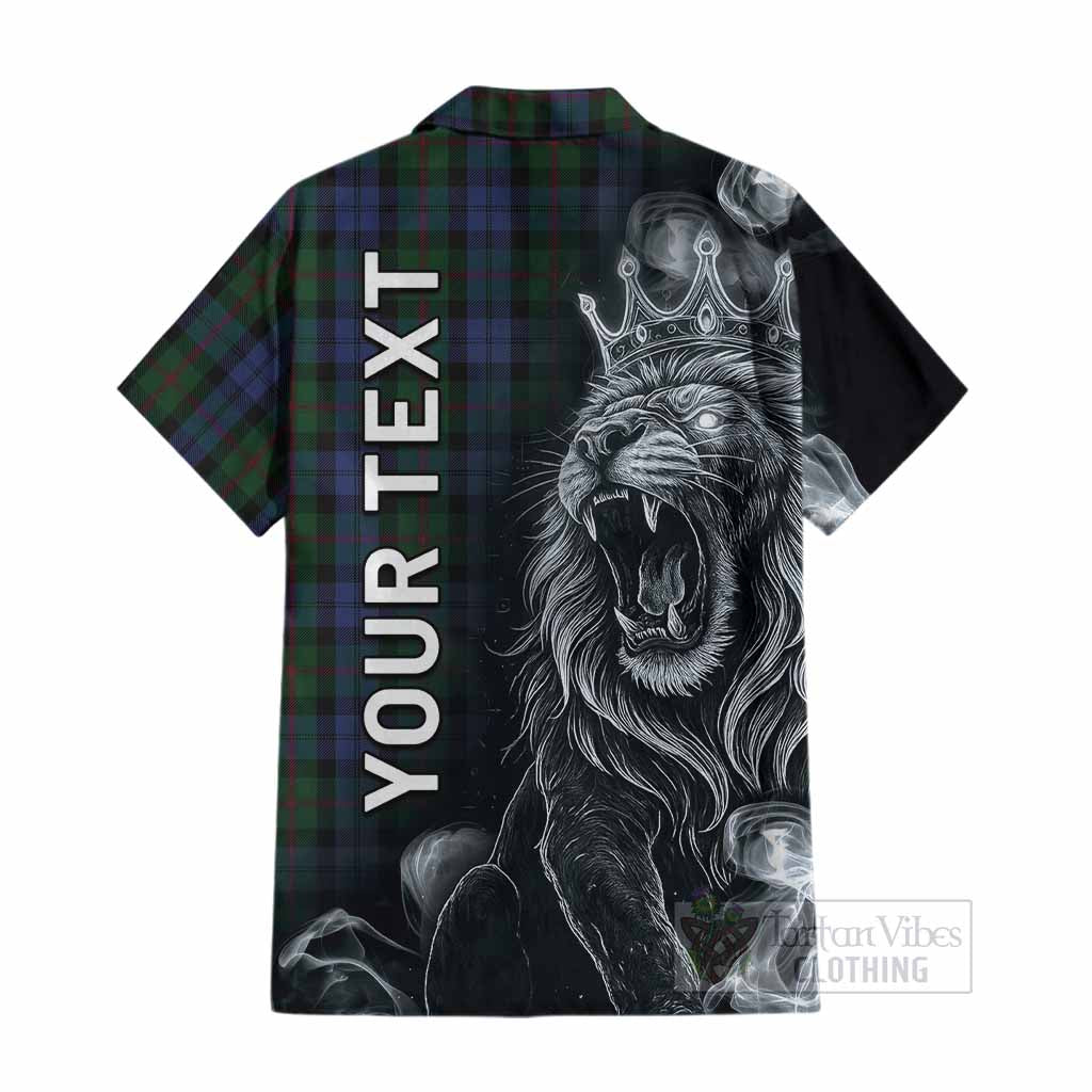 Baird Tartan Cotton Hawaiian Shirt Roaring Lion Heritage