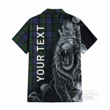 Baird Tartan Cotton Hawaiian Shirt Roaring Lion Heritage