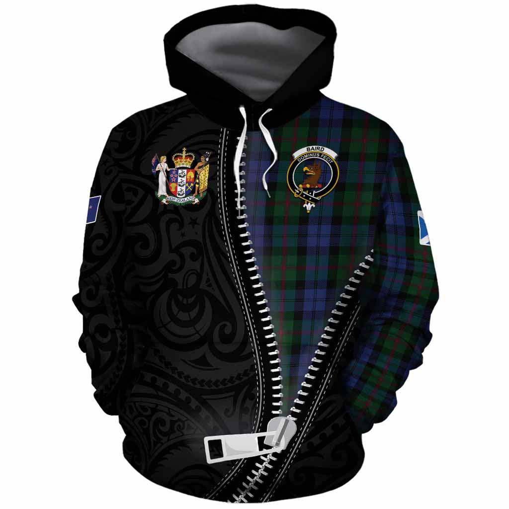 Baird Tartan Cotton Hoodie New Zealand Pattern Unique Zipper Stylized