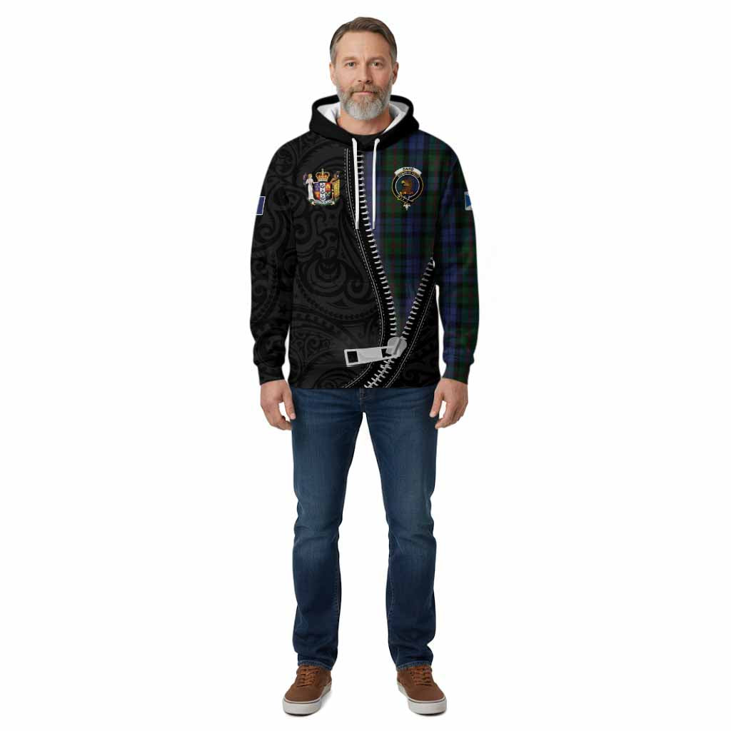 Baird Tartan Cotton Hoodie New Zealand Pattern Unique Zipper Stylized