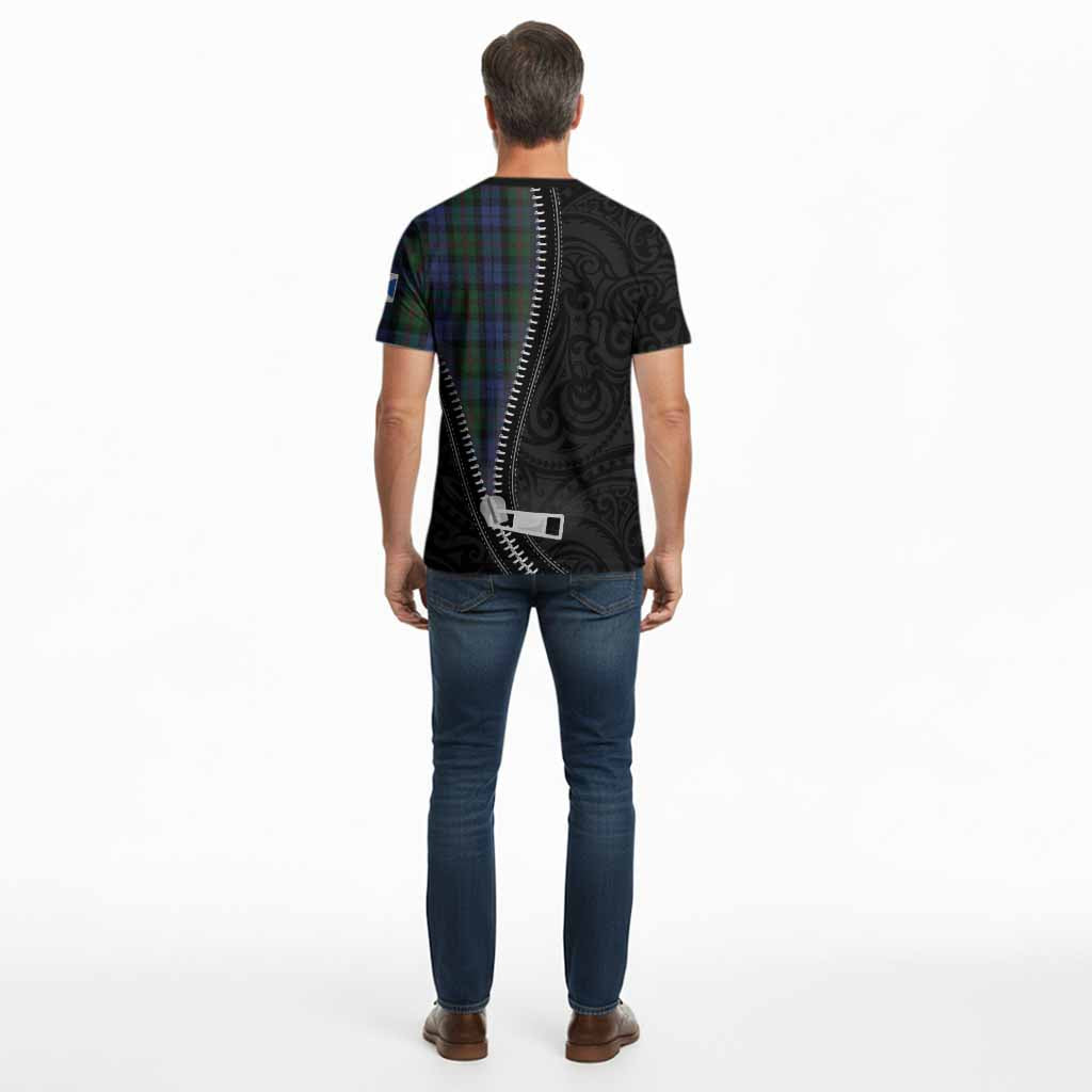 Baird Tartan Cotton T-shirt New Zealand Pattern Unique Zipper Stylized