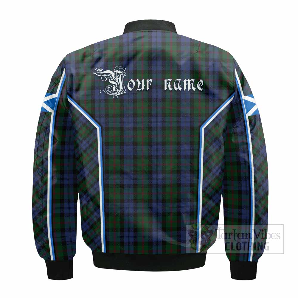 Baird Tartan Crest Bomber Jacket Scotland Coat of Arm Flag Style - Tartan Vibes Clothing