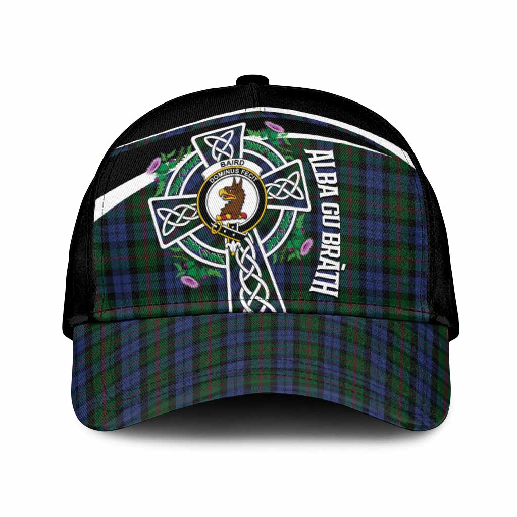 Baird Tartan Crest Classic Cap Scottish Thistle Celtic Cross Alba Gu Brath
