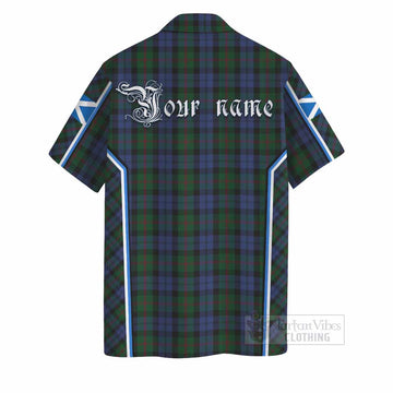 Baird Tartan Crest Hawaiian Shirt Scotland Coat of Arm Flag Style - Tartan Vibes Clothing