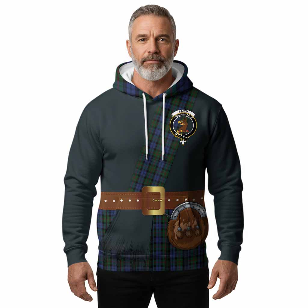 Baird Tartan Crest Hoodie Kilt Costume Style