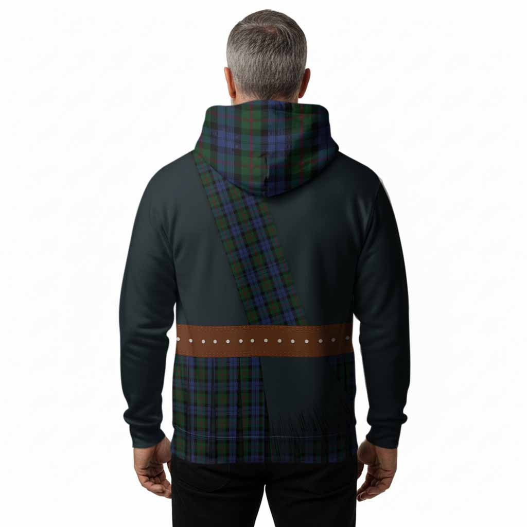 Baird Tartan Crest Hoodie Kilt Costume Style