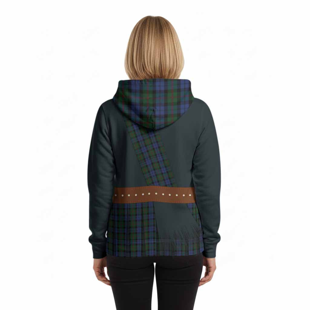 Baird Tartan Crest Hoodie Kilt Costume Style