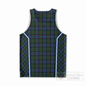 Baird Tartan Crest Men Tank Top Scotland Coat of Arm Flag Style - Tartan Vibes Clothing