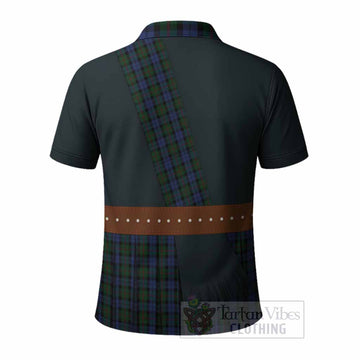 Baird Tartan Crest Polo Shirt Kilt Costume Style