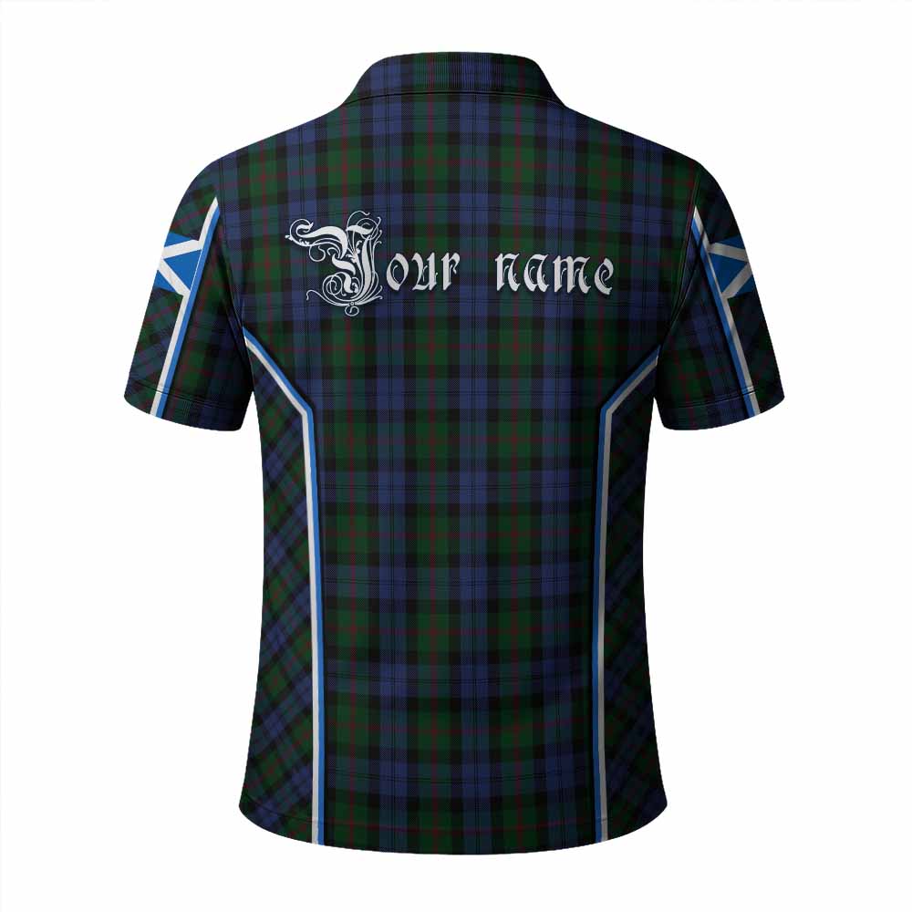 Baird Tartan Crest Polo Shirt Scotland Coat of Arm Flag Style - Tartan Vibes Clothing