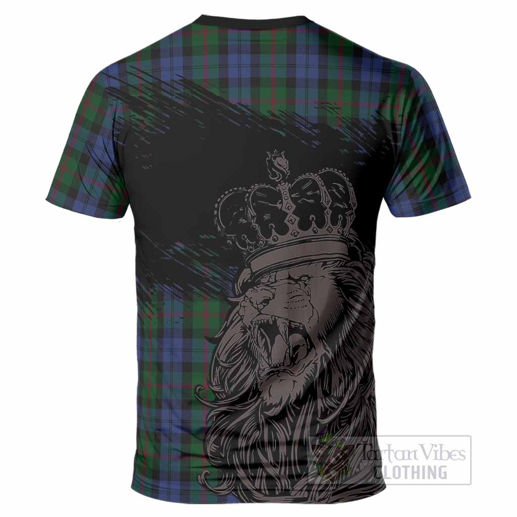 Baird Tartan Crest T-Shirt Crowned Lion Heritage Style
