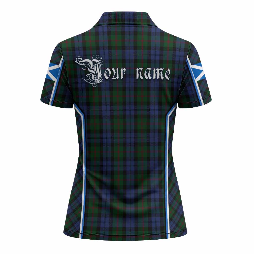Baird Tartan Crest Women's Polo Shirt Scotland Coat of Arm Flag Style - Tartan Vibes Clothing