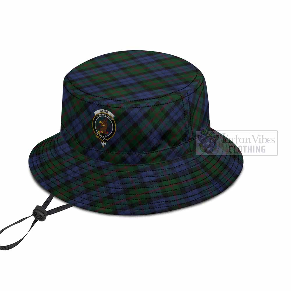 Baird Tartan Fishing Hat with Family Crest