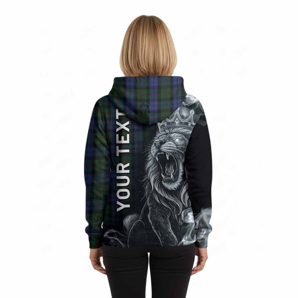 Baird Tartan Hoodie Roaring Lion Heritage