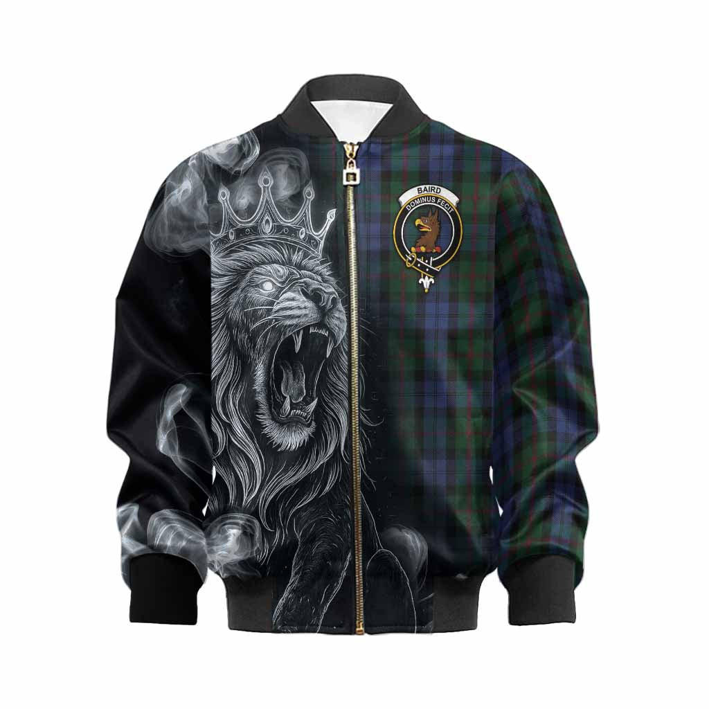 Baird Tartan Kid Bomber Jacket Roaring Lion Heritage