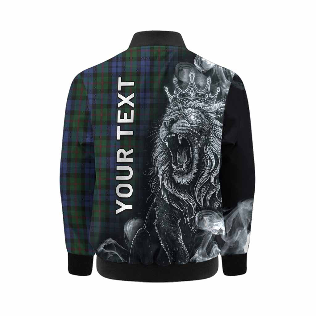 Baird Tartan Kid Bomber Jacket Roaring Lion Heritage