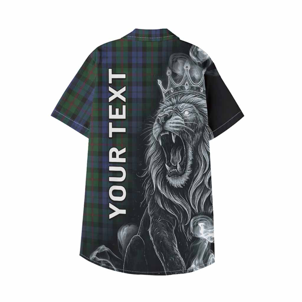 Baird Tartan Kid Hawaiian Shirt Roaring Lion Heritage