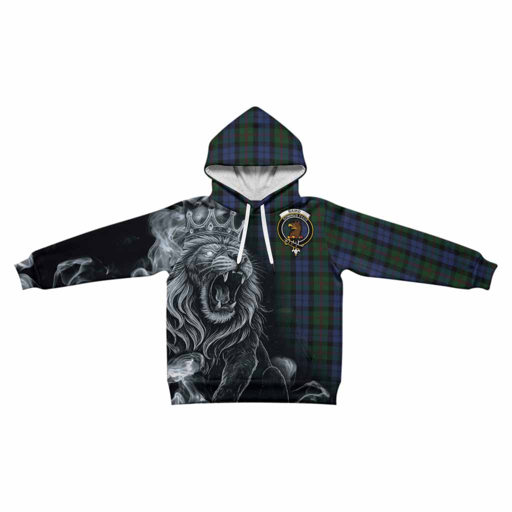 Baird Tartan Kid Hoodie Roaring Lion Heritage