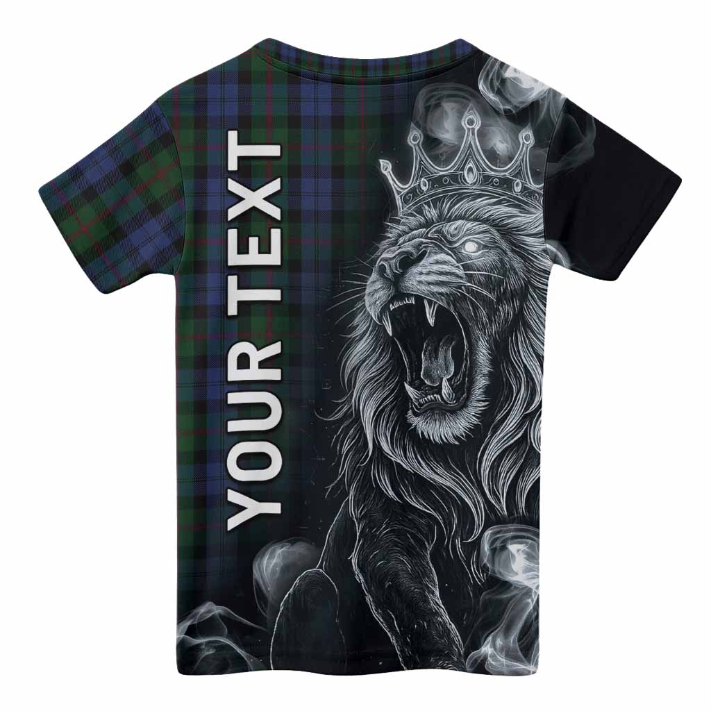 Baird Tartan Kid T-shirt Roaring Lion Heritage