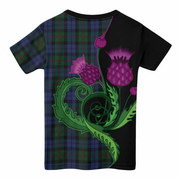 Baird Tartan Kid T-shirt Traditional Scottish Thistle