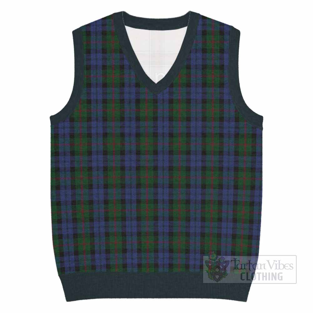 Baird Tartan Knitted V-Neck Vest - Tartan Vibes Clothing