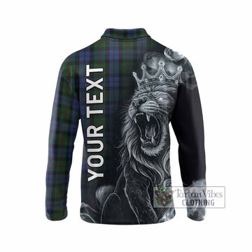 Baird Tartan Long Sleeve Polo Shirt Roaring Lion Heritage