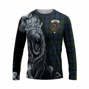Baird Tartan Long Sleeve T-Shirt Roaring Lion Heritage