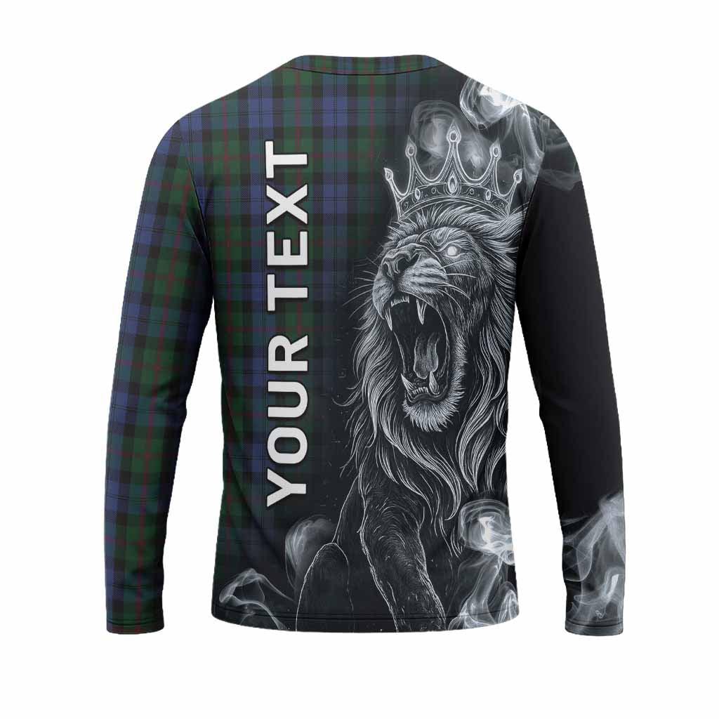 Baird Tartan Long Sleeve T-Shirt Roaring Lion Heritage