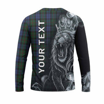 Baird Tartan Long Sleeve T-Shirt Roaring Lion Heritage