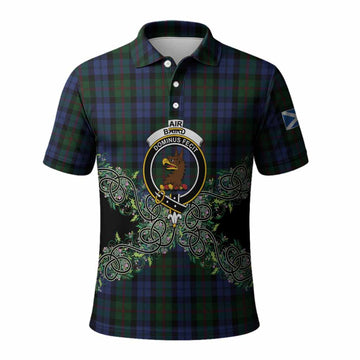 Baird Tartan Polo Shirt Thistle Scottish Spirit