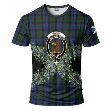 Baird Tartan T-Shirt Thistle Scottish Spirit