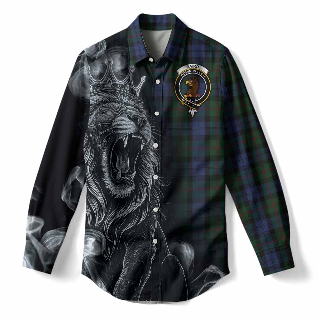 Baird Tartan Women Casual Shirt Roaring Lion Heritage