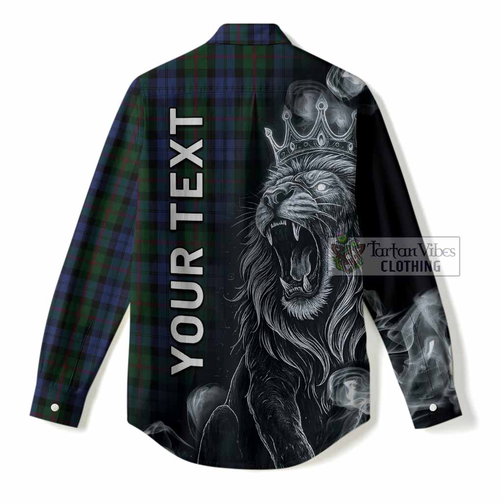 Baird Tartan Women Casual Shirt Roaring Lion Heritage