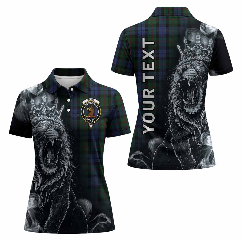 Baird Tartan Women Polo Shirt Roaring Lion Heritage