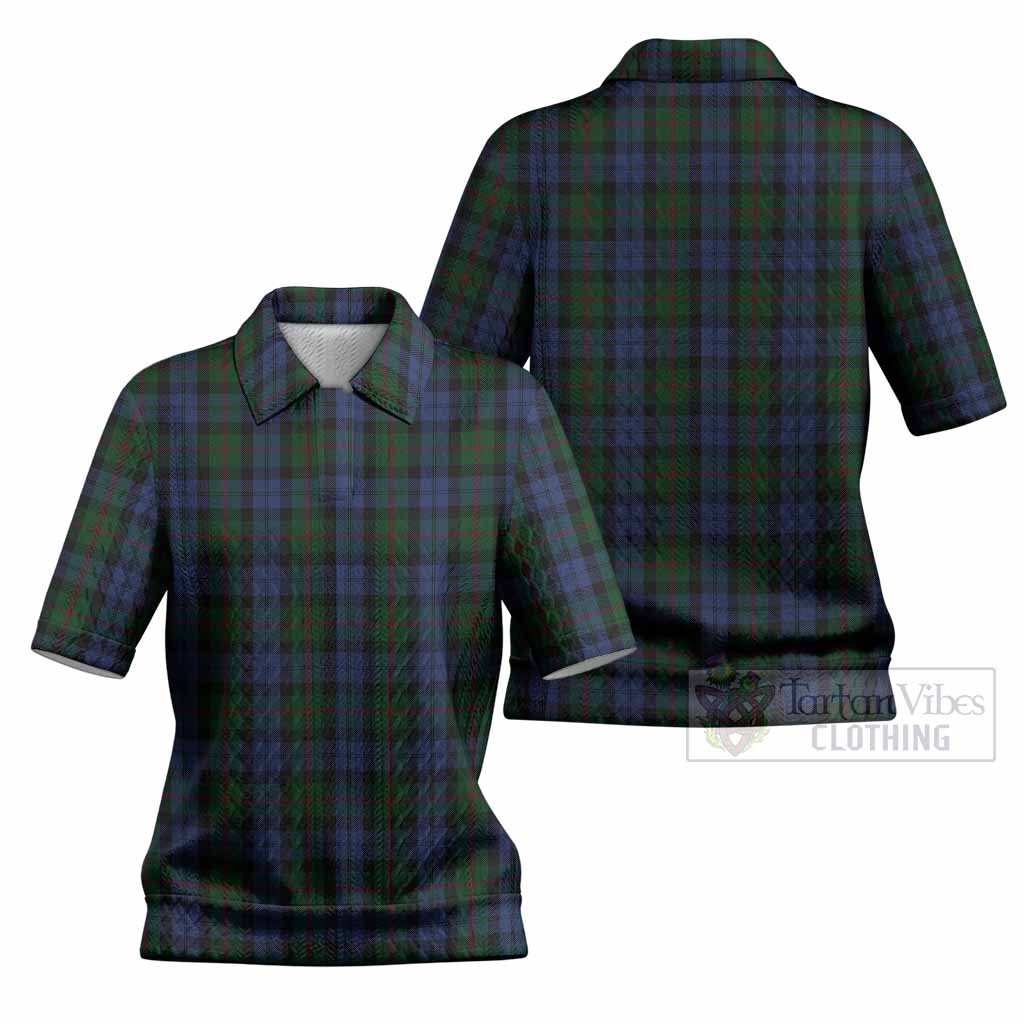 Baird Tartan Women’s Polo Sweater Top