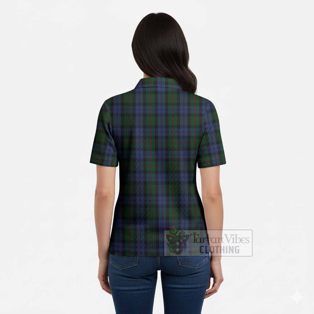 Baird Tartan Women’s Polo Sweater Top