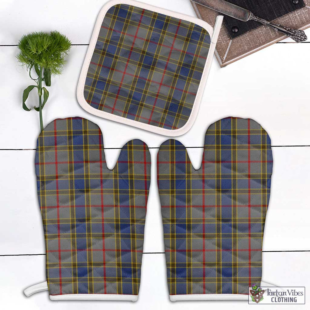 Balfour Tartan Combo Oven Mitt & Pot-Holder Combo 1 Oven Mitt & 1 Pot-Holder White - Tartan Vibes Clothing