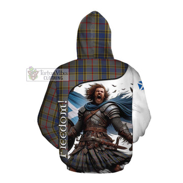 Balfour Crest Tartan Cotton Hoodie Inspired by the Freedom of Scottish Warrior