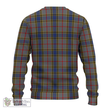 Balfour Tartan Knitted Sweater with Family Crest DNA In Me Style - Tartanvibesclothing Shop