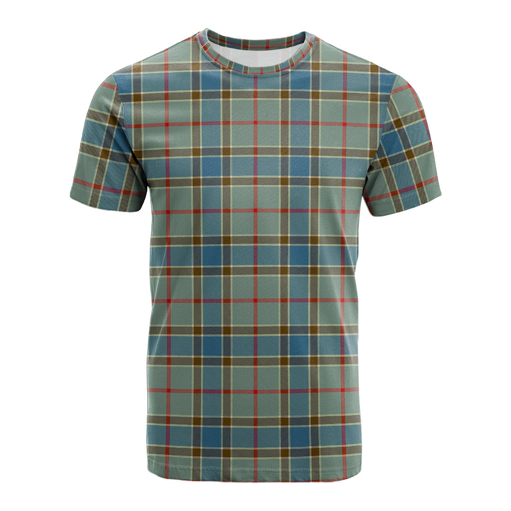 Balfour Blue Tartan T-Shirt - Tartanvibesclothing