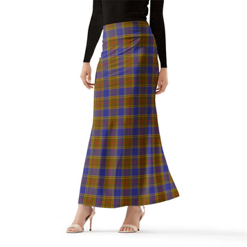 Balfour Modern Tartan Womens Full Length Skirt