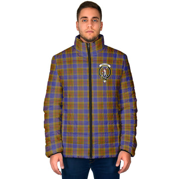 Balfour Modern Tartan Padded Jacket with Family Crest