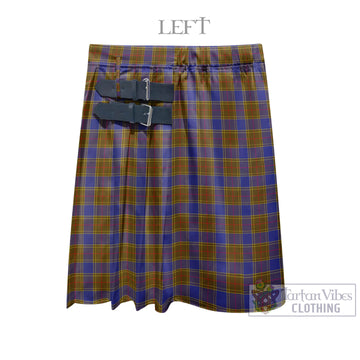 Balfour Modern Tartan Men's Pleated Skirt - Fashion Casual Retro Scottish Kilt Style