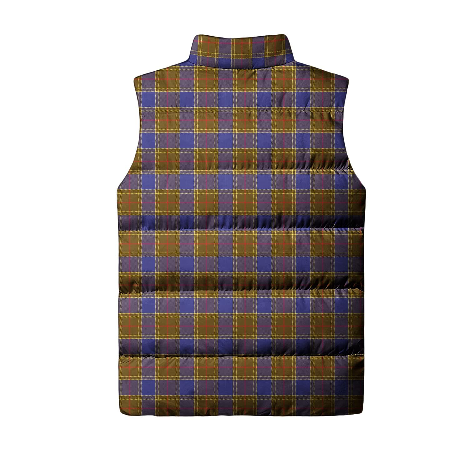 Balfour Modern Tartan Sleeveless Puffer Jacket - Tartanvibesclothing