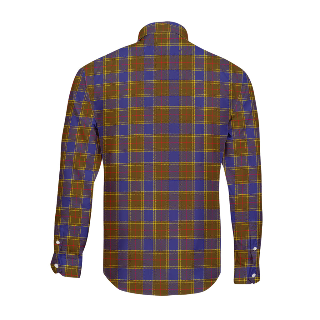 Balfour Modern Tartan Long Sleeve Button Up Shirt - Tartanvibesclothing