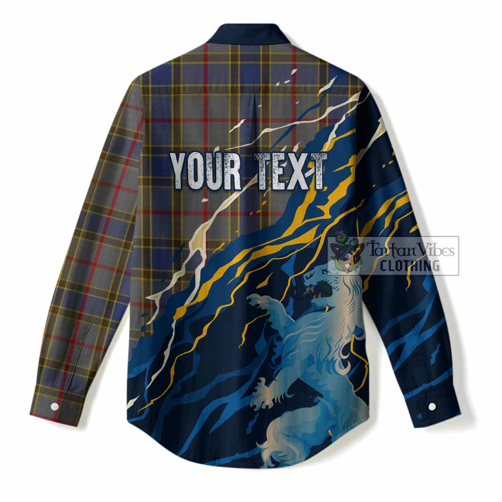 Balfour Scotland Tartan Women Casual Shirt WC2026 Football - We'll Be Coming