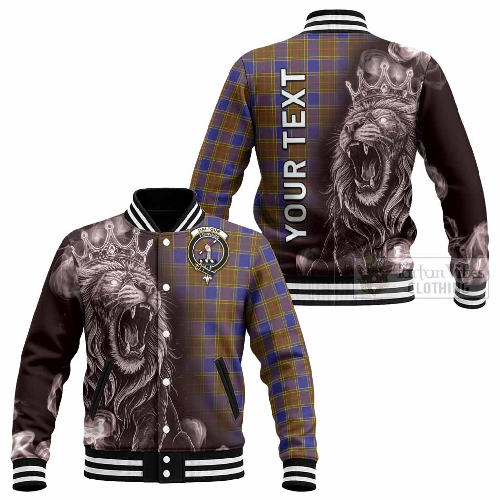 Balfour Tartan Baseball Jacket Roaring Lion Heritage