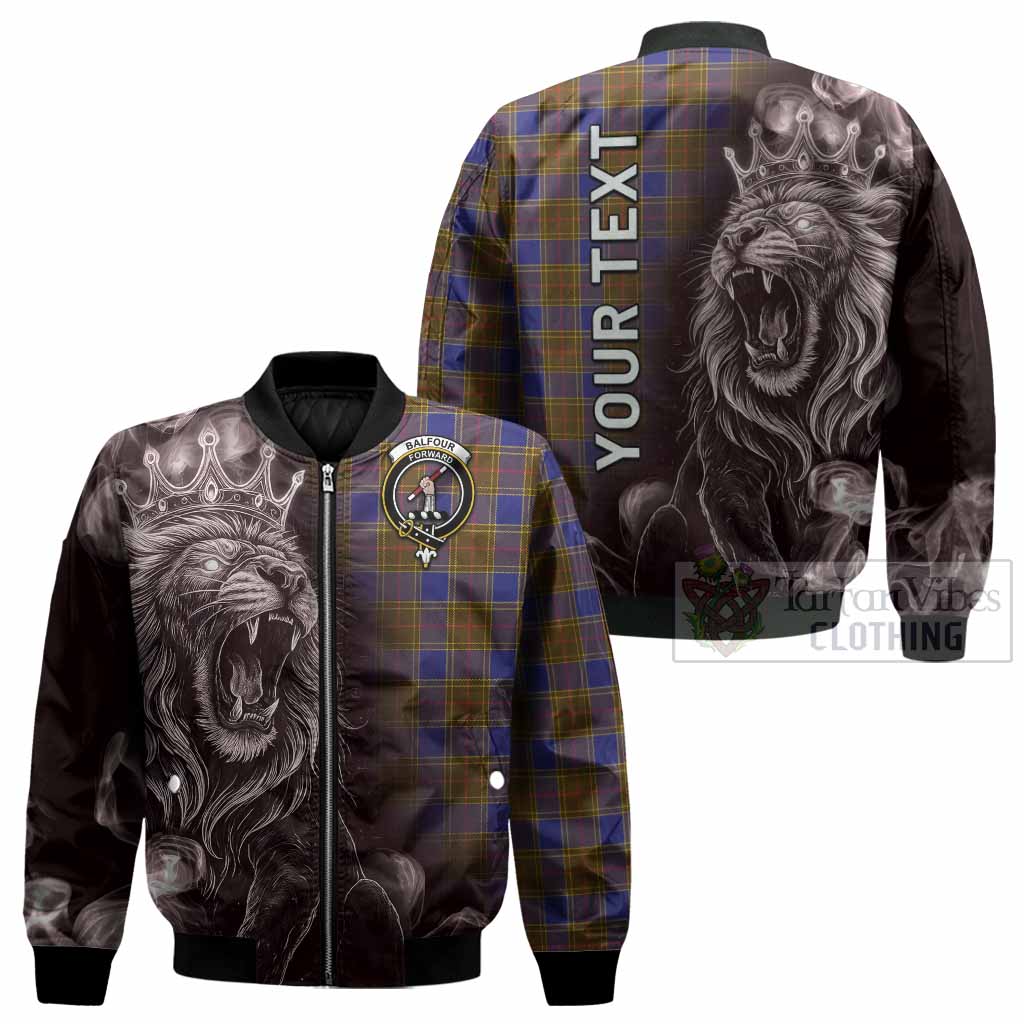 Balfour Tartan Bomber Jacket Roaring Lion Heritage