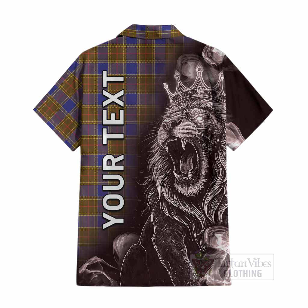 Balfour Tartan Cotton Hawaiian Shirt Roaring Lion Heritage