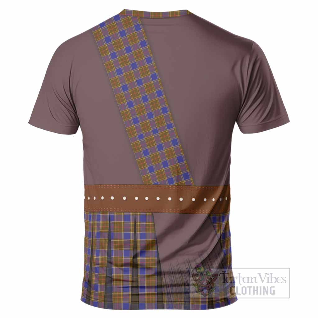 Balfour Tartan Crest T-Shirt Kilt Costume Style